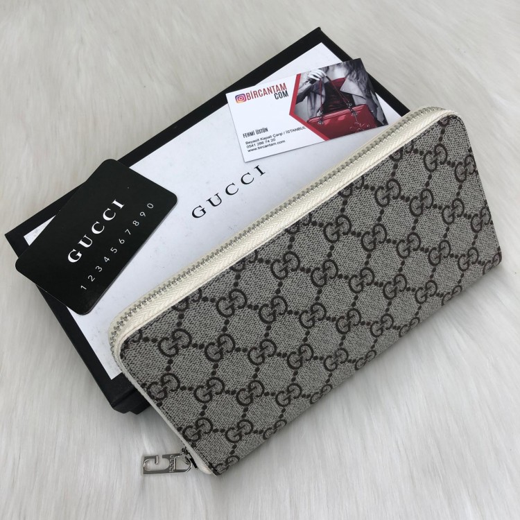 GUCCİ İMPRİME ZİP-AROUD WALLET CLASSİC 